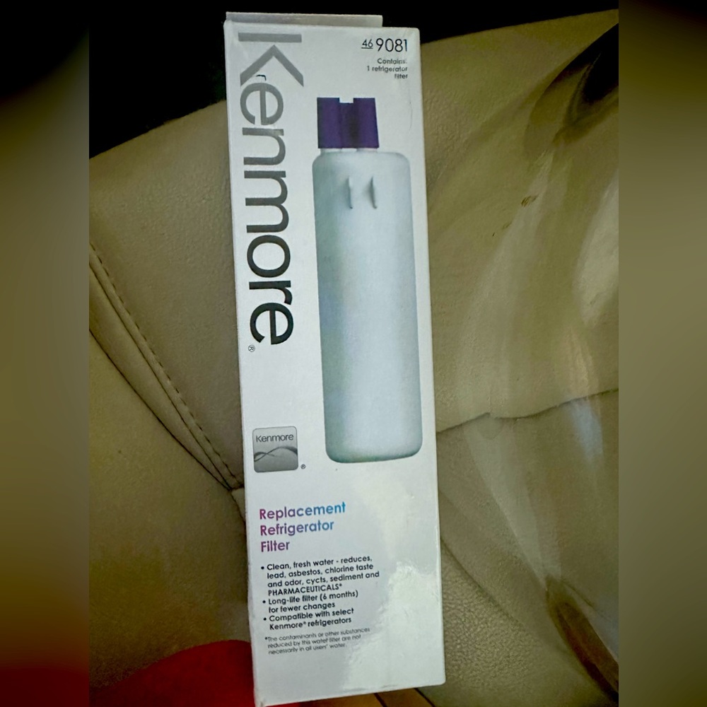 2 Kenmore 46 9081 Replacement Refrigerator Water Filters NEVER OPENED
